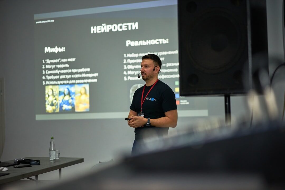 Contando uma história para o público envolvido