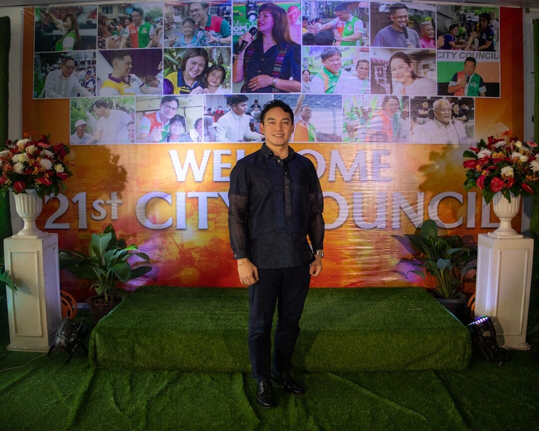 Evento de celebração do novo prefeito