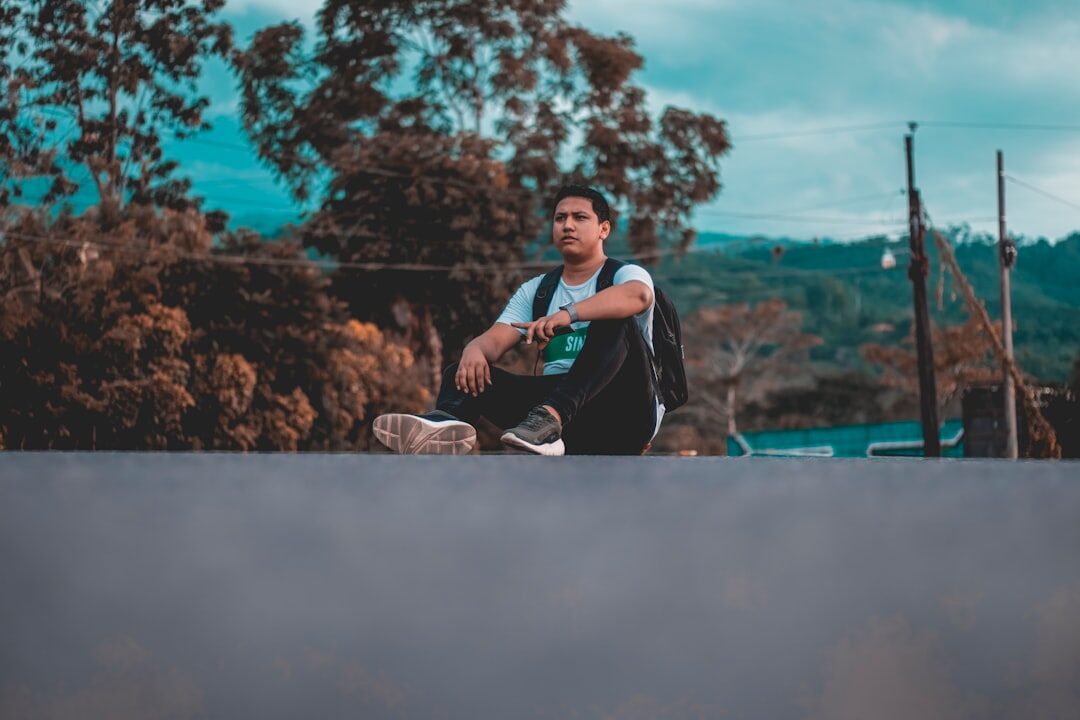 Atleta superando desafios