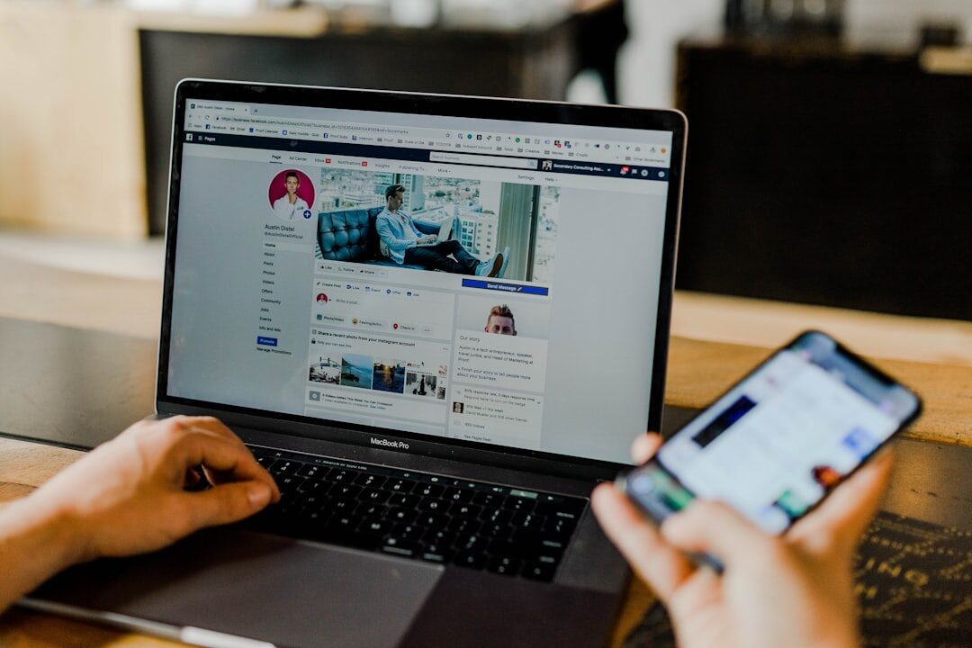 Campanha de anúncios nas redes sociais