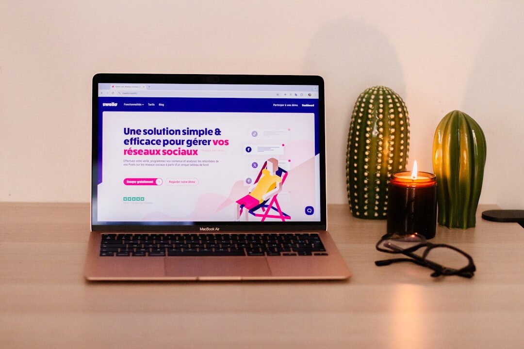Maquete de design de site