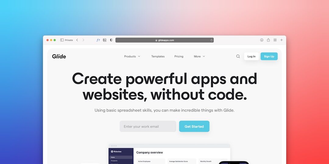 Design de website com inteligência artificial
