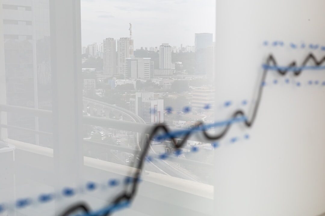 Gráfico de crescimento de ROI empresarial