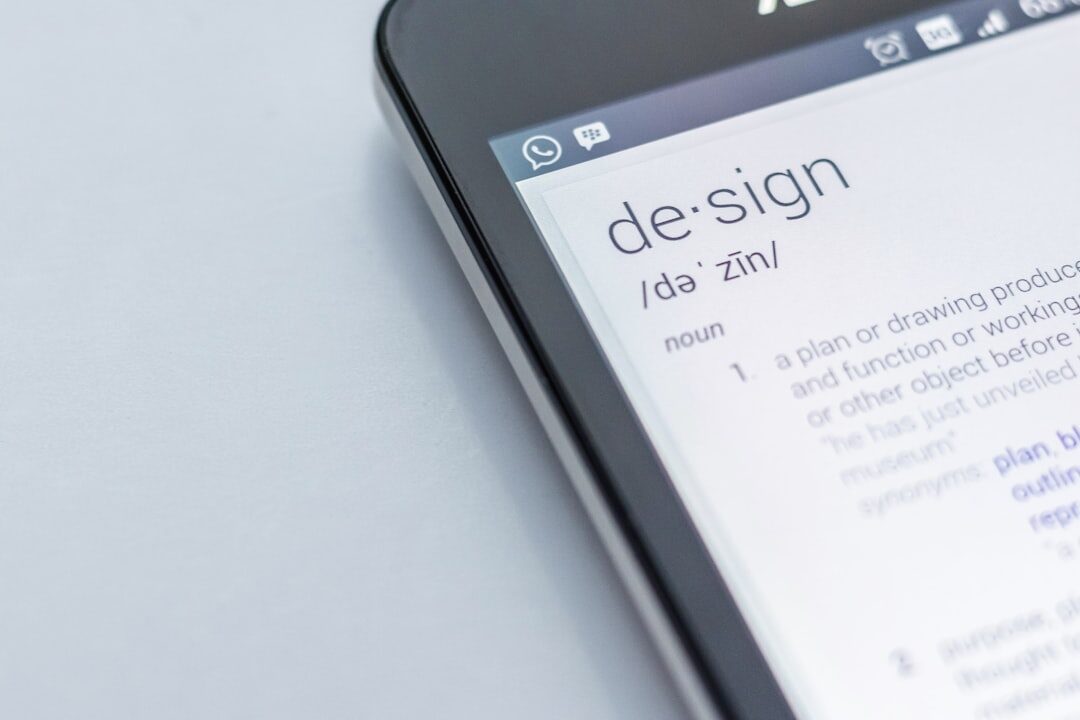 Layout de design responsivo moderno