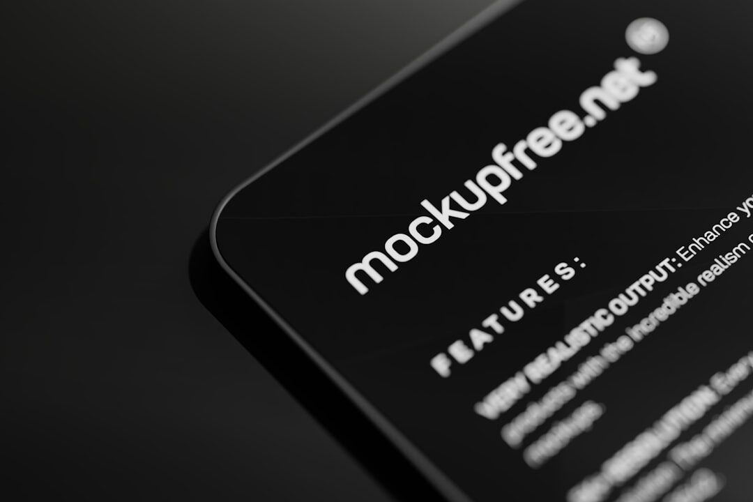 Layout de design web moderno