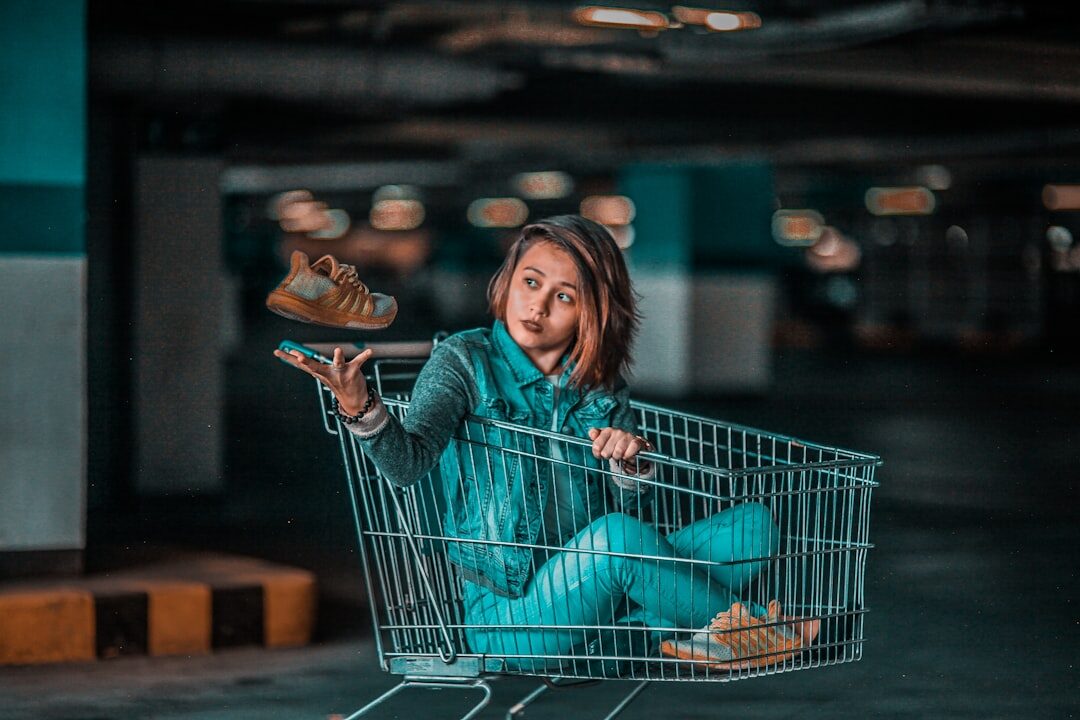 Carrinho de compras online com produtos