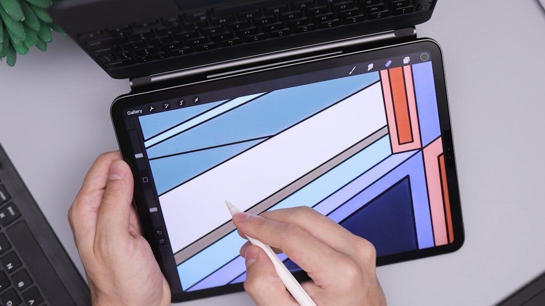Design responsivo em tablet