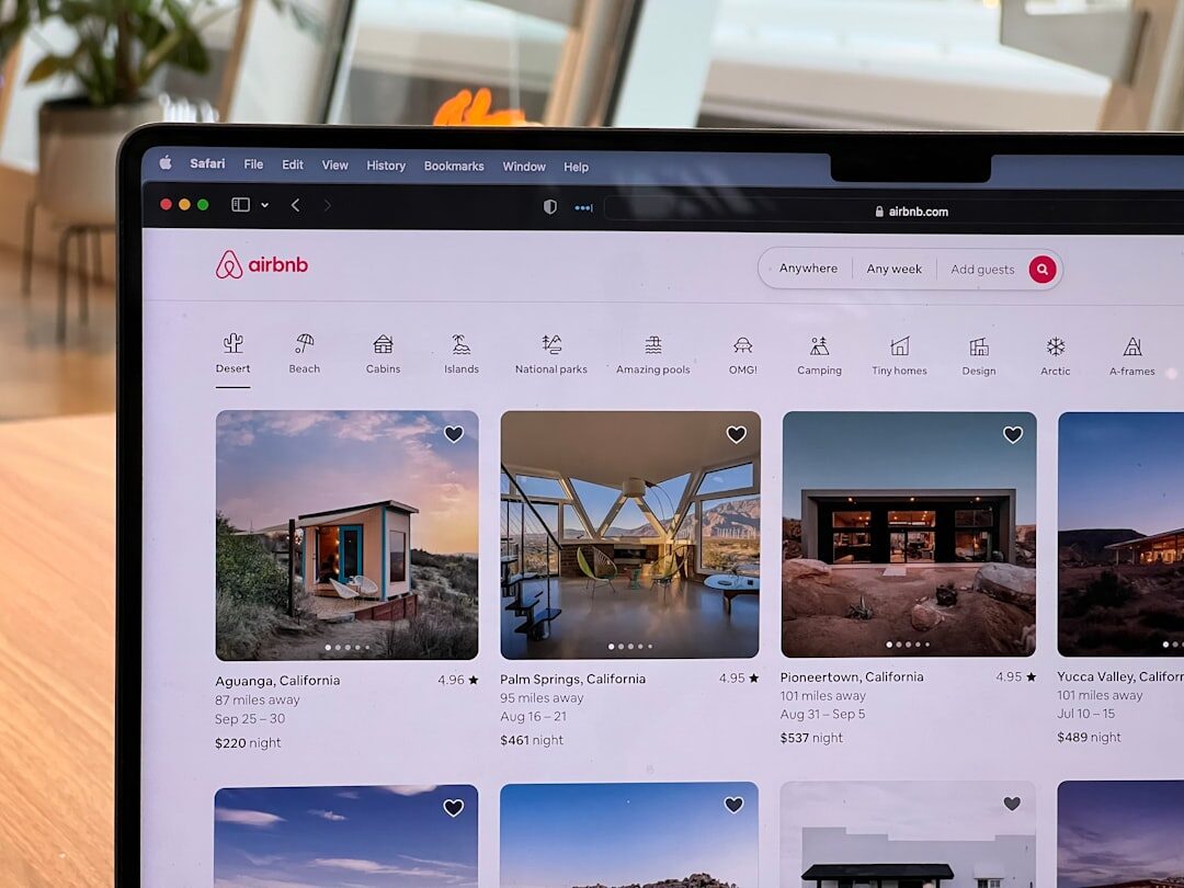 Interface de design de site moderno