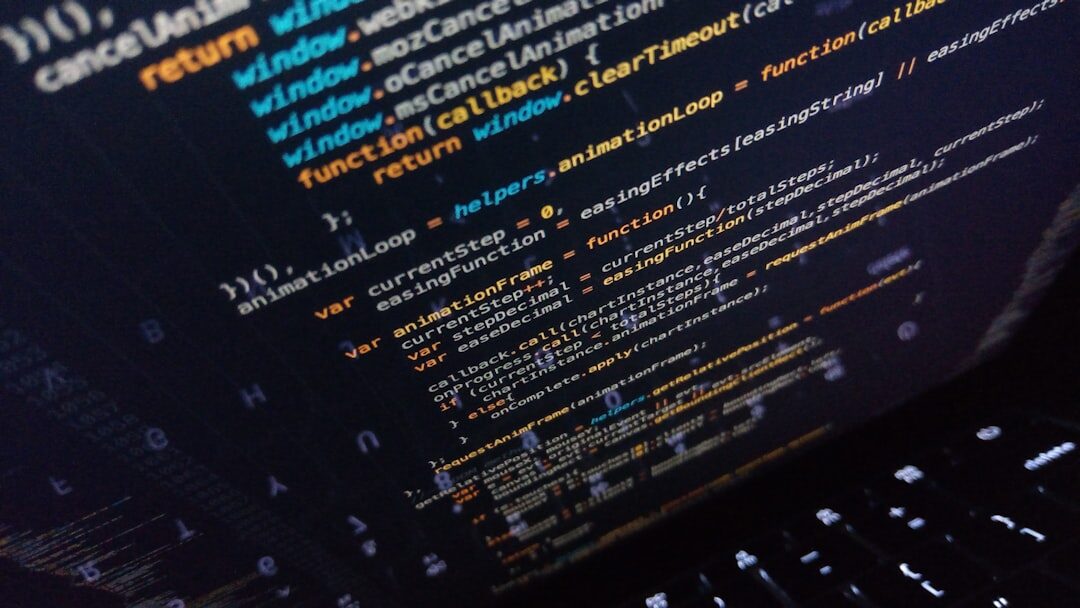 Programador desenvolvendo um site