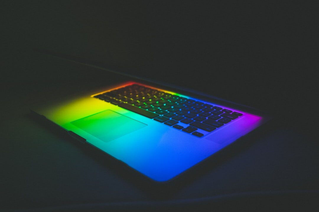 Anúncios de marketing digital na tela