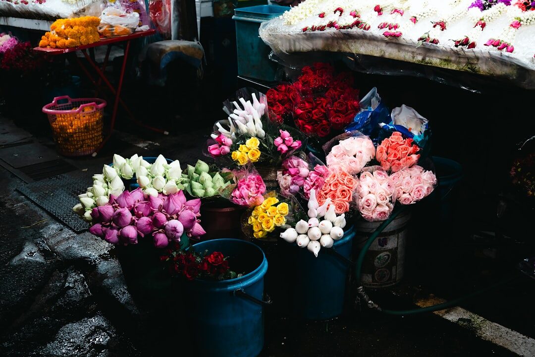 Floricultura local promovendo online