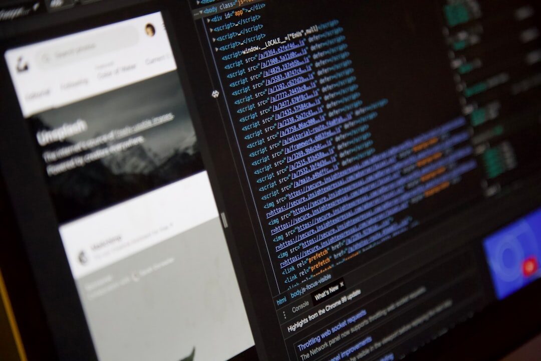 Interface de ferramentas de construção de sites