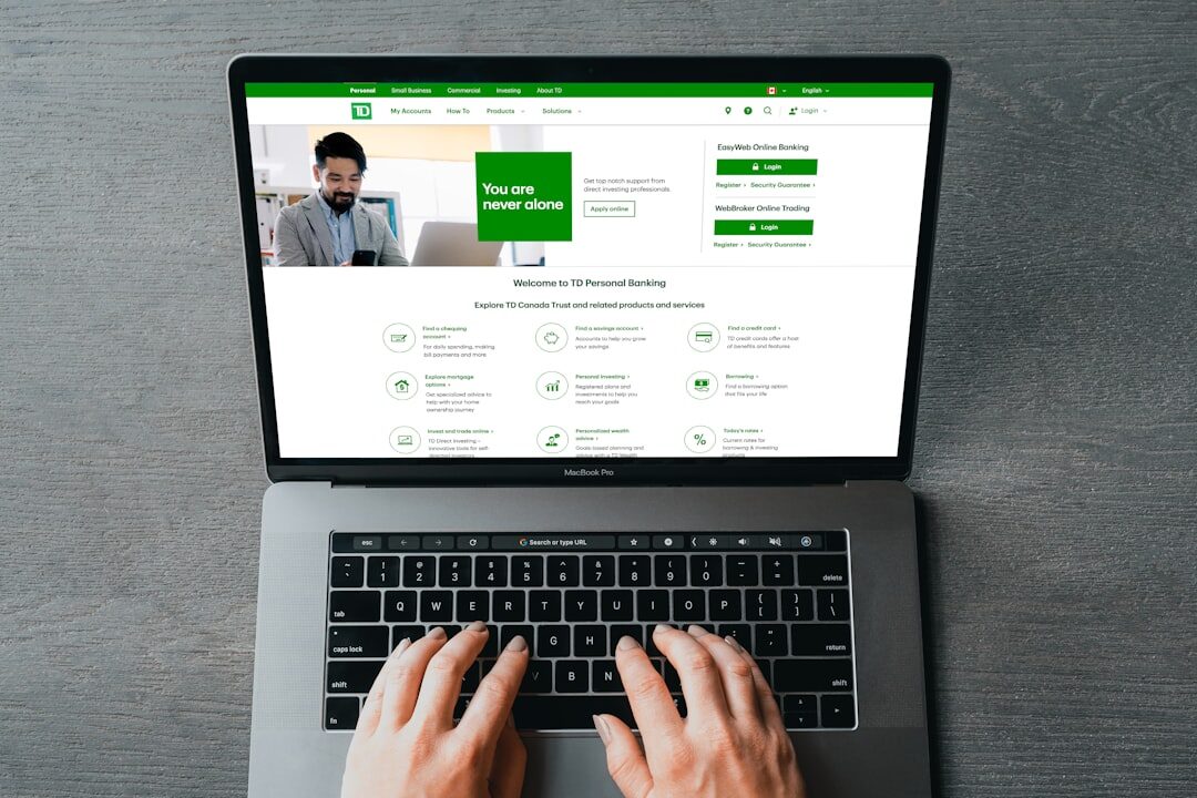 Interface de site amigável ao usuário