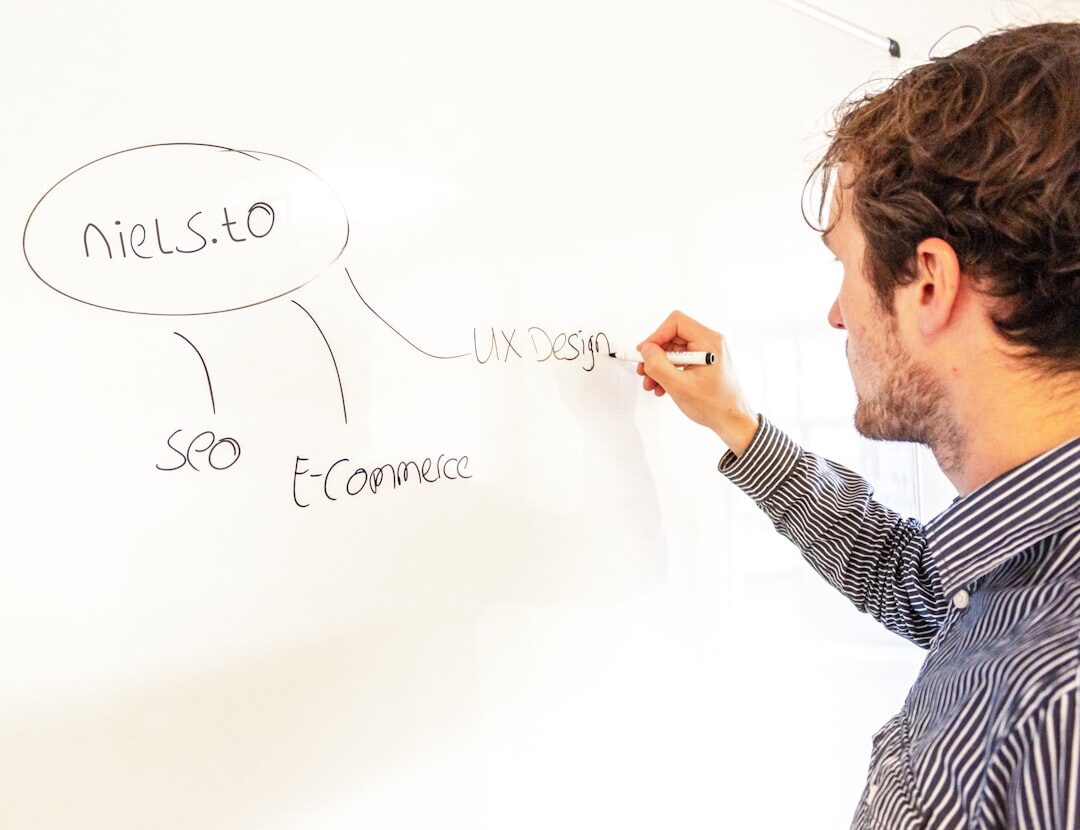 Apresentação de storytelling em negócios