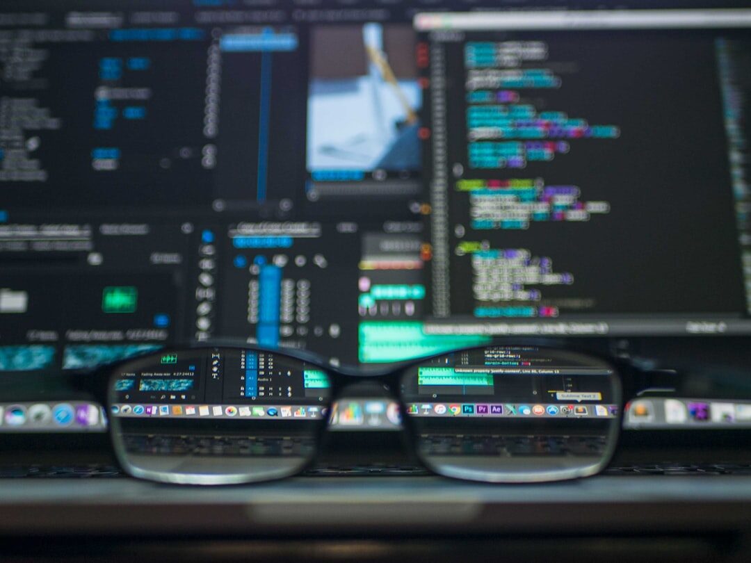 Conceito de design de site futurista