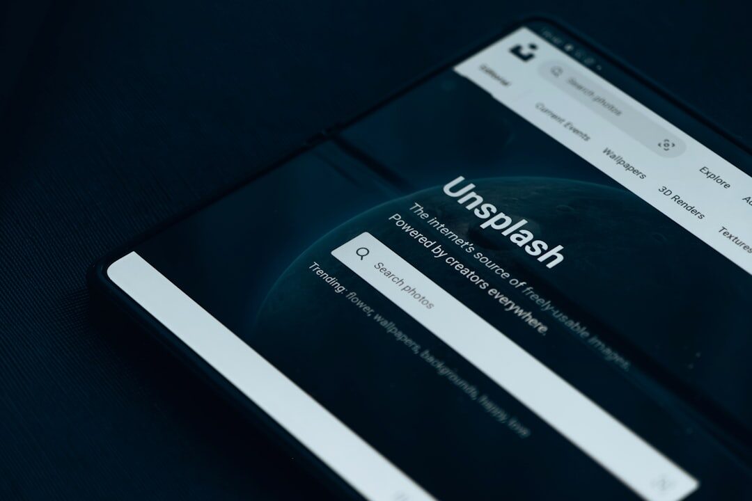 Conceito de design de site interativo