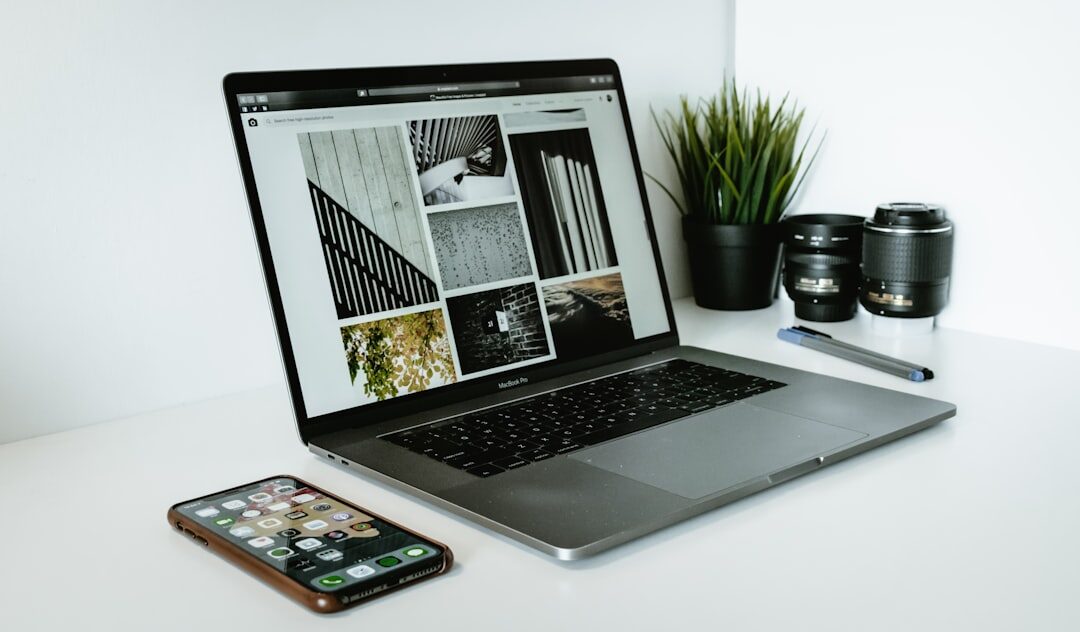 Conceito de design de site moderno