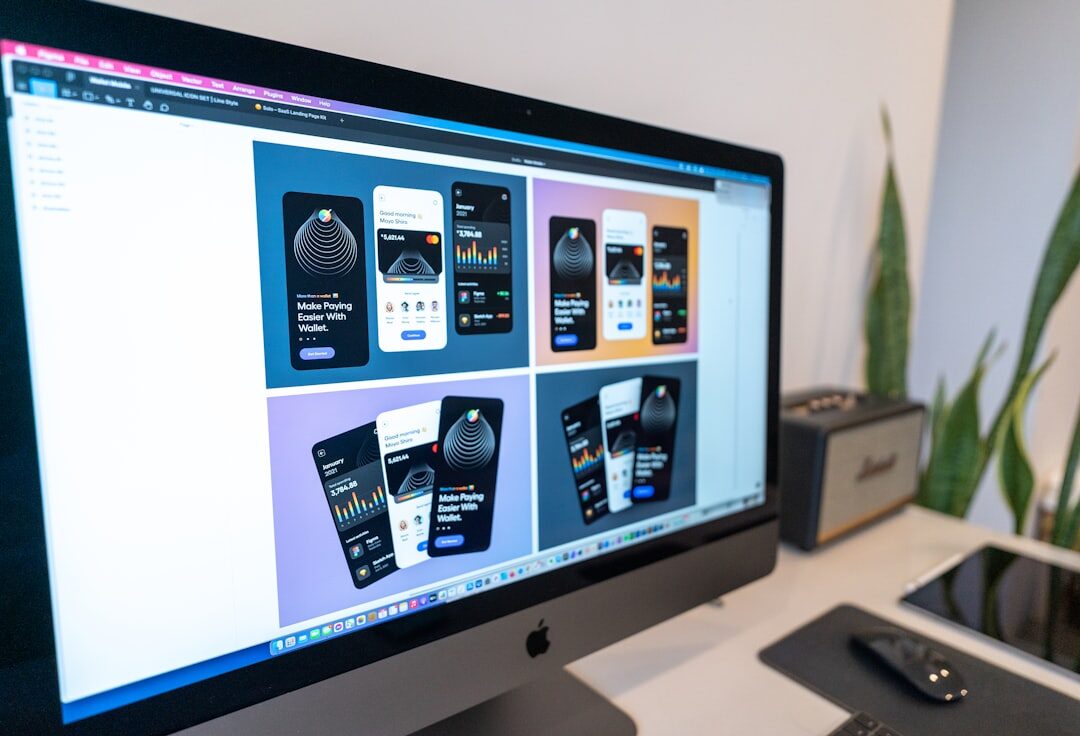 Elementos modernos de design de sites