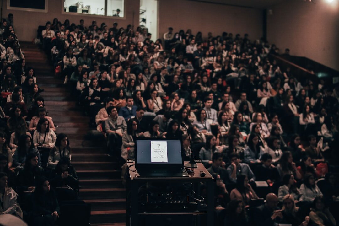 Evento de storytelling com público engajado