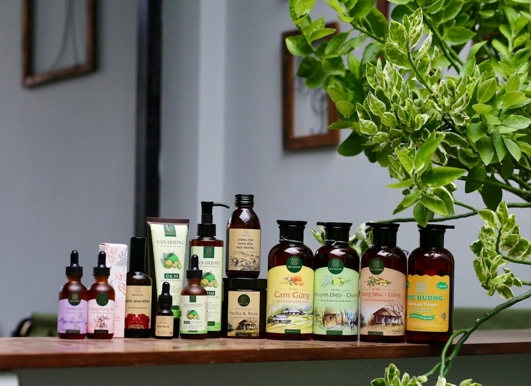 Exibição de produtos ecológicos