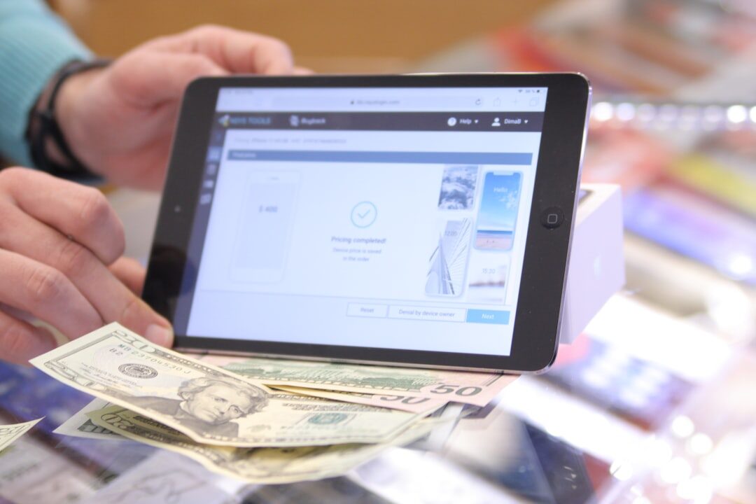 Experiência de compras móveis