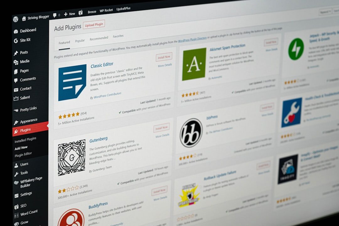 Interface de design web com IA