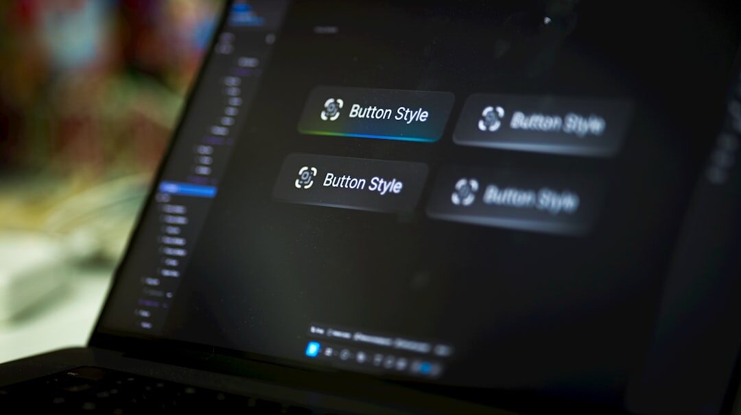 Interface moderna de design de sites