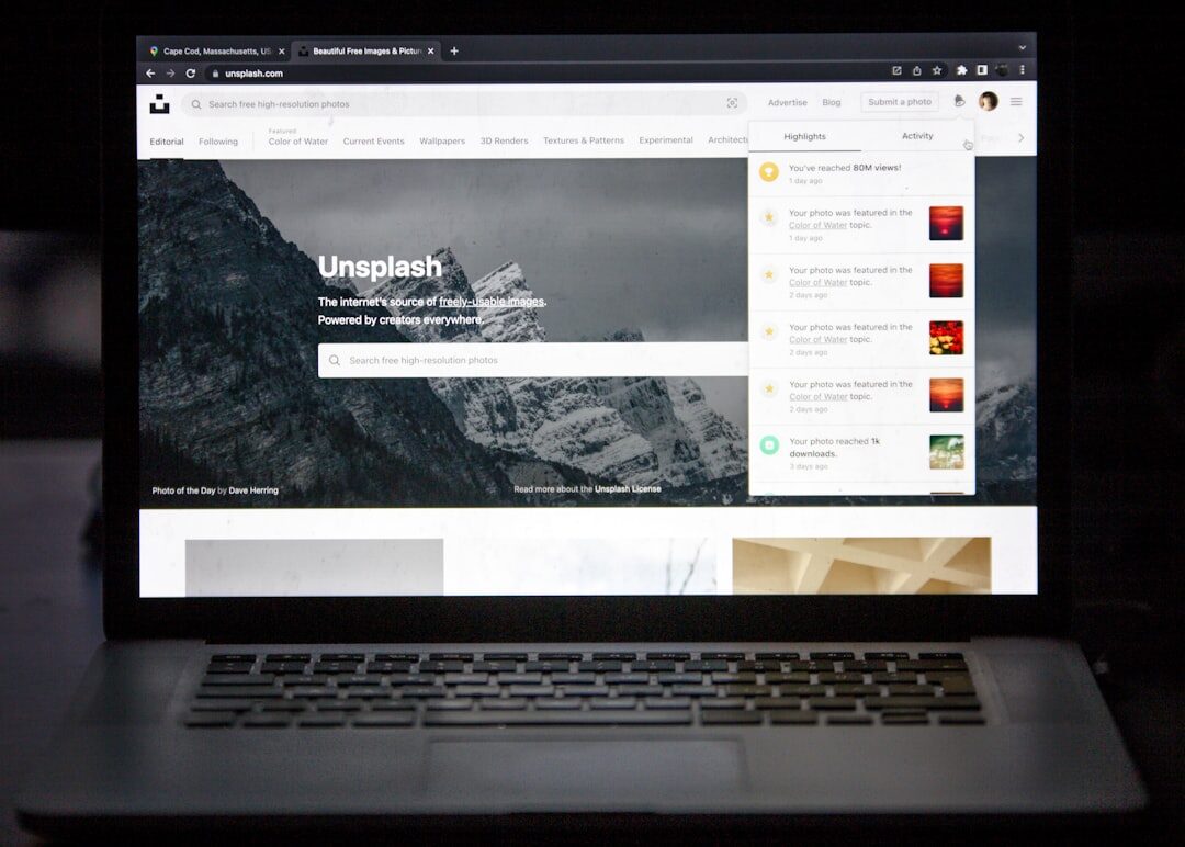 Layout de design de site responsivo