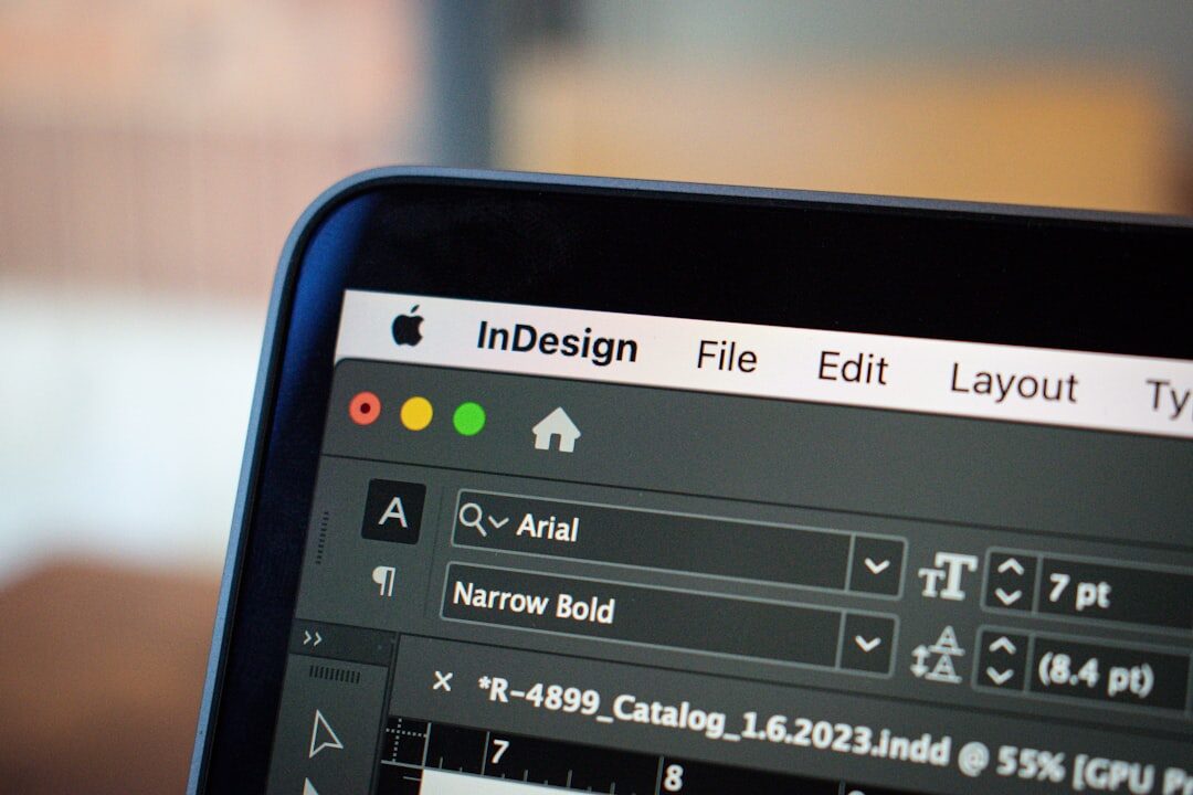 Layout moderno de design de site