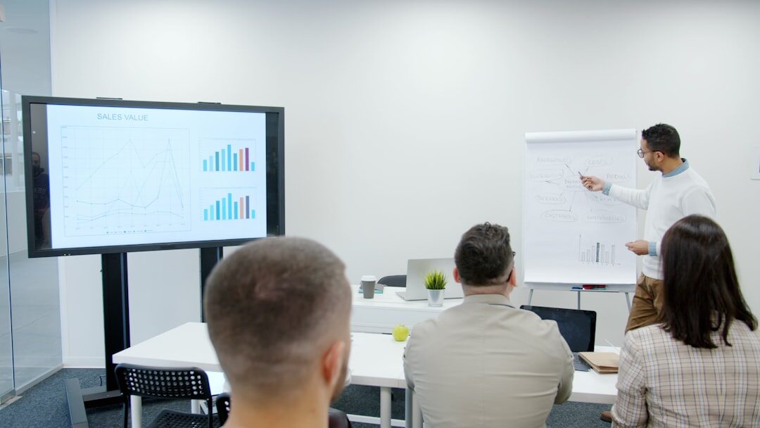 Reunião estratégica de marketing