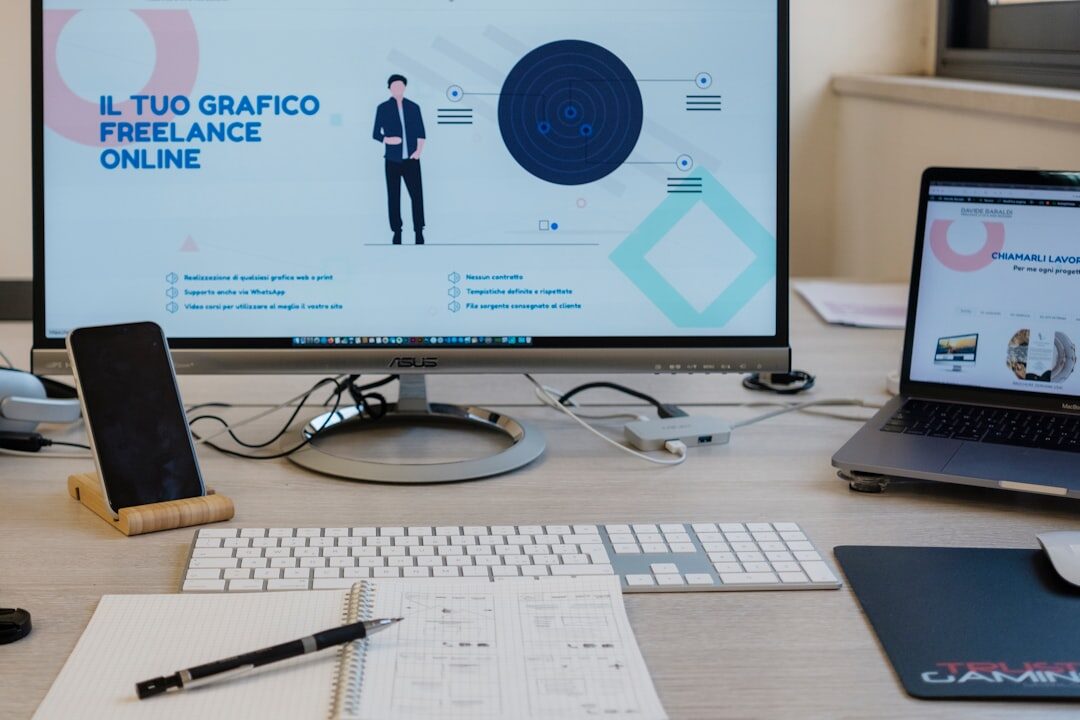 Sessão de design de site por empreendedor
